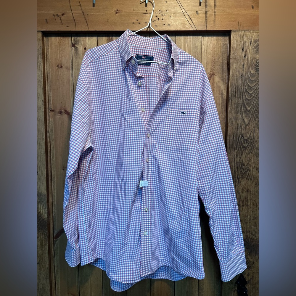 Men’s Large Vineyard Vines Classic Fit Tucker Shirt